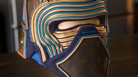 Star Wars art is made of Louis Vuitton luggage and junk. It